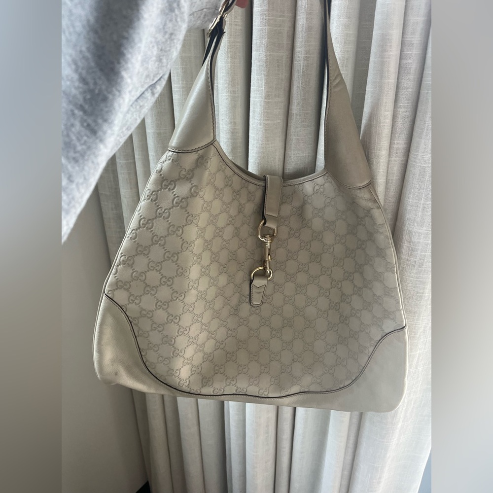 Signature Jackie O Bouvier Large Hobo Gucci